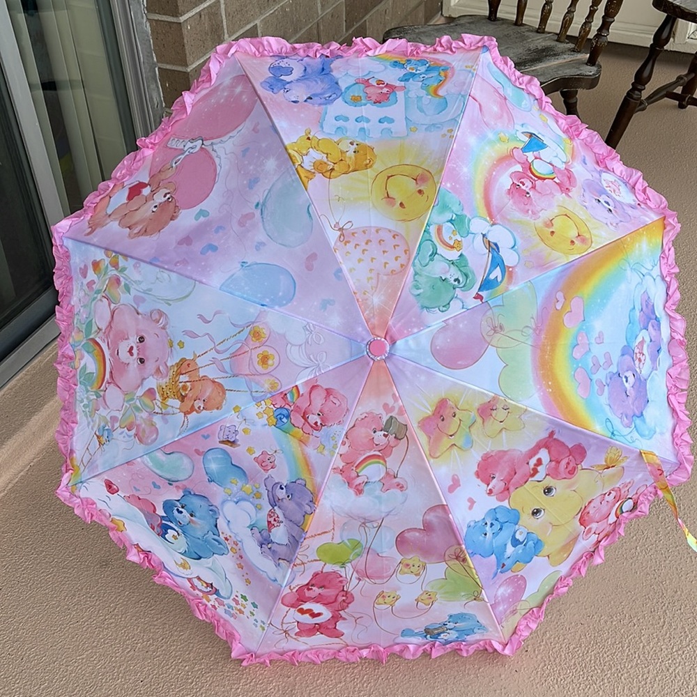 Dolls kill X Care Bear Collab Umbrella